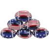 Fun Express USA Stars & Stripes Patriotic Footballs for Fourth of July (Set of 12)