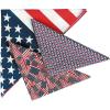 Patriotic America Flag Bandanna Assortment for Fourth of July – 12 Pieces