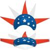 Patriotic Paper Plate Hat Craft Kit – Crafts for Kids and Fun Home Activities