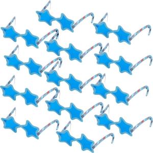 Fun Express Patriotic Paper Acetate Glasses 12 Pieces(Patriotic)