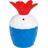 Fun Express – Patriotic Pineapple Molded Cups for Fourth of July – Party Supplies – Drinkware – Sipper & Molded Cups – Fourth of July – 12 Pieces