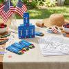Fun Express 4-Color Patriotic Crayons – 24 Boxes