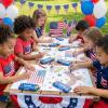 Fun Express 4-Color Patriotic Crayons – 24 Boxes