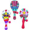 Fun Express CYO Patriotic Paddleball Game – Craft Kits – 12 Pieces