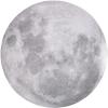 Fun Express Realistic Full Moon Hanging Decor – 45 Inch Diameter – Home and Room Decorations – VBS Vacation Bible School Supplies/Decor – Grey