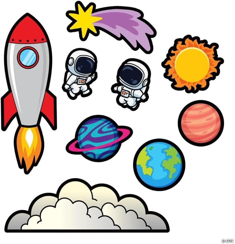 image:imageFun Express Value Outer Space TrunkorTreat Cardstock Decorating Kit 9 Pieces