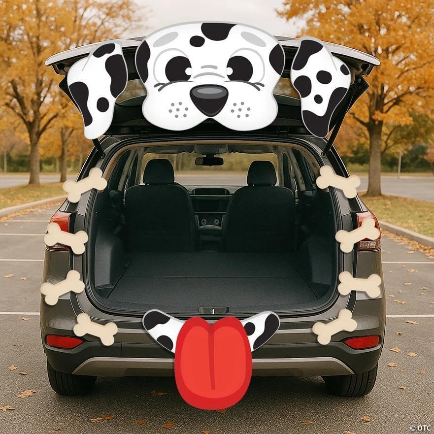 image:imageFun Express Value Dalmatian with Bones TrunkorTreat Cardstock Decorating Kit 12 Pieces
