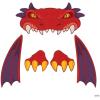 Fun Express Value Dragon Trunk-or-Treat Cardstock Decorating Kit – 5 Pieces