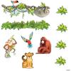 Fun Express Value Jungle Animals Trunk-or-Treat Cardstock Decorating Kit – 10 Pieces