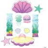 Fun Express Value Under the Sea Mermaid Trunk-or-Treat Cardstock Decorating Kit – 10 Pieces