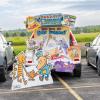 Fun Express Dog Man Supa Buddies Trunk-or-Treat Decorating Kit – 8 Pieces