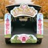 Fun Express Value Princess Castle Trunk-or-Treat Cardstock Decorating Kit – 4 Pieces