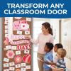 Fun Express Happy Valentine’s Day Door Decorating Kit – 44 Pieces