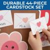Fun Express Happy Valentine’s Day Door Decorating Kit – 44 Pieces