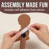 Fun Express Valentine’s Day Nuts About You Bracelet Craft Kit – Makes 12