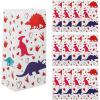 10″ Valentine’s Day Dinosaur Paper Treat Bags – 12 Pieces
