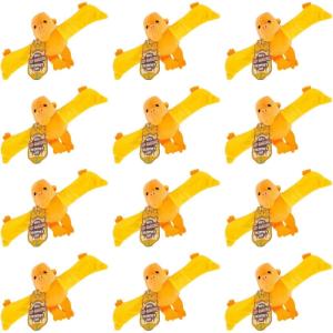 Fun Express 9″ Hugging Stuffed Dinosaur Bracelet Valentine Exchanges with Card for 12
