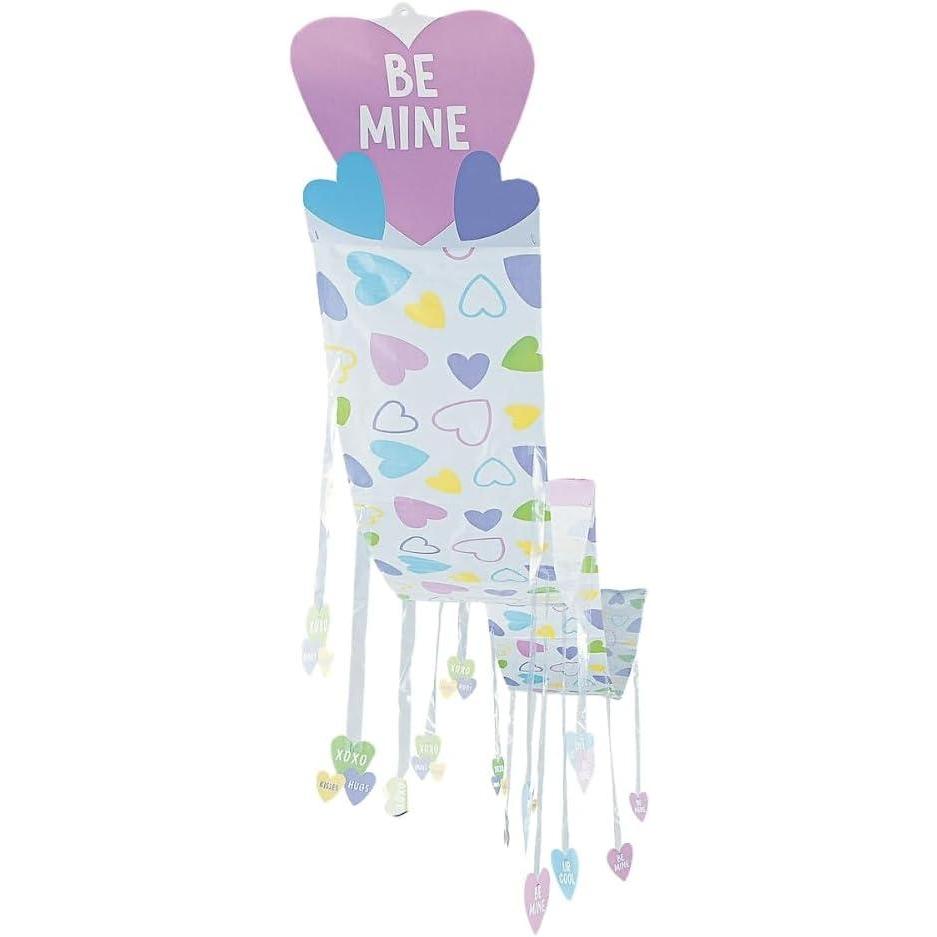 image:imageFun Express Valentine Conversation Heart Large Hanging Decor  Bright Colorful Party Decoration for Valentines Day Weddings and Romantic Events  EyeCatching Fun Decor for Home or Party  1 Piece