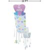 Fun Express Valentine Conversation Heart Large Hanging Decor – Bright Colorful Party Decoration for Valentine’s Day Weddings and Romantic Events – Eye-Catching Fun Decor for Home or Party – 1 Piece
