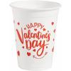 Fun Express Valentine Plastic Cups – Party Supplies – 50 Pieces