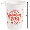 Fun Express Valentine Plastic Cups – Party Supplies – 50 Pieces
