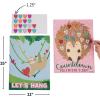 Fun Express Valentine’s Day Countdown Cling Calendar Set – Fun & Festive Stationery for Kids – Reusable Stickers Exciting Countdown Valentine’s Day – Classrooms Parties & Family Activities – 18 Pieces