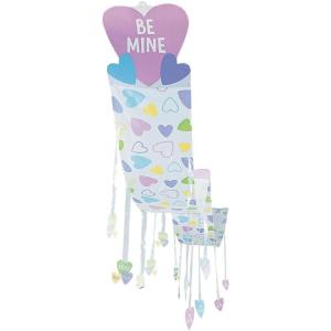 Fun Express Valentine Conversation Heart Large Hanging Decor – Bright Colorful Party Decoration for Valentine’s Day Weddings and Romantic Events – Eye-Catching Fun Decor for Home or Party – 1 Piece