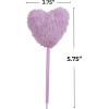 5 3/4″ x 3 3/4″ Valentine Pens with Stuffed Heart Topper – 12 Piece