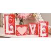 Wooden Love Letter Blocks for Valentine’s Day – Home Decor