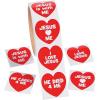 Fun Express – Jesus Loves Me Roll Sticker for Valentine’s Day – Stationery – Stickers – Stickers – Roll – Valentine’s Day – 1 Piece