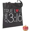 Fun Express John 3:16 Valentine’s Day Totes – Novelty Tote Bags for Gift Giving Apparel Accessories & Faith-Based Celebrations – 12-Piece