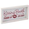 Valentine’s Day Kissing Booth Tabletop Sign