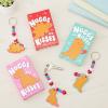 Fun Express Dinosaur Nugget Keychain Craft Kit – Set of 24 – Assorted Valentine Exchange with Box, Perfect for Classroom Parties