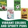 Fun Express Sport Keychain Craft Kit Valentine Exchanges with Box for 24
