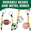 Fun Express Sport Keychain Craft Kit Valentine Exchanges with Box for 24