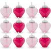 Fun Express 4 1/2″ 17 oz. Valentine’s Day Heart-Shaped Plastic Cups with Straw – 12 Pieces