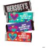 Personalized Valentine’s Day Candy Bar Sticker Labels – 12 Pc.