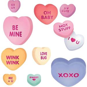 Large Valentine Cutouts – Party Decor – 50 Pieces