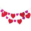 Foil Valentine Garland – 10 Feet Long – Valentine’s Day Hanging Party Decor