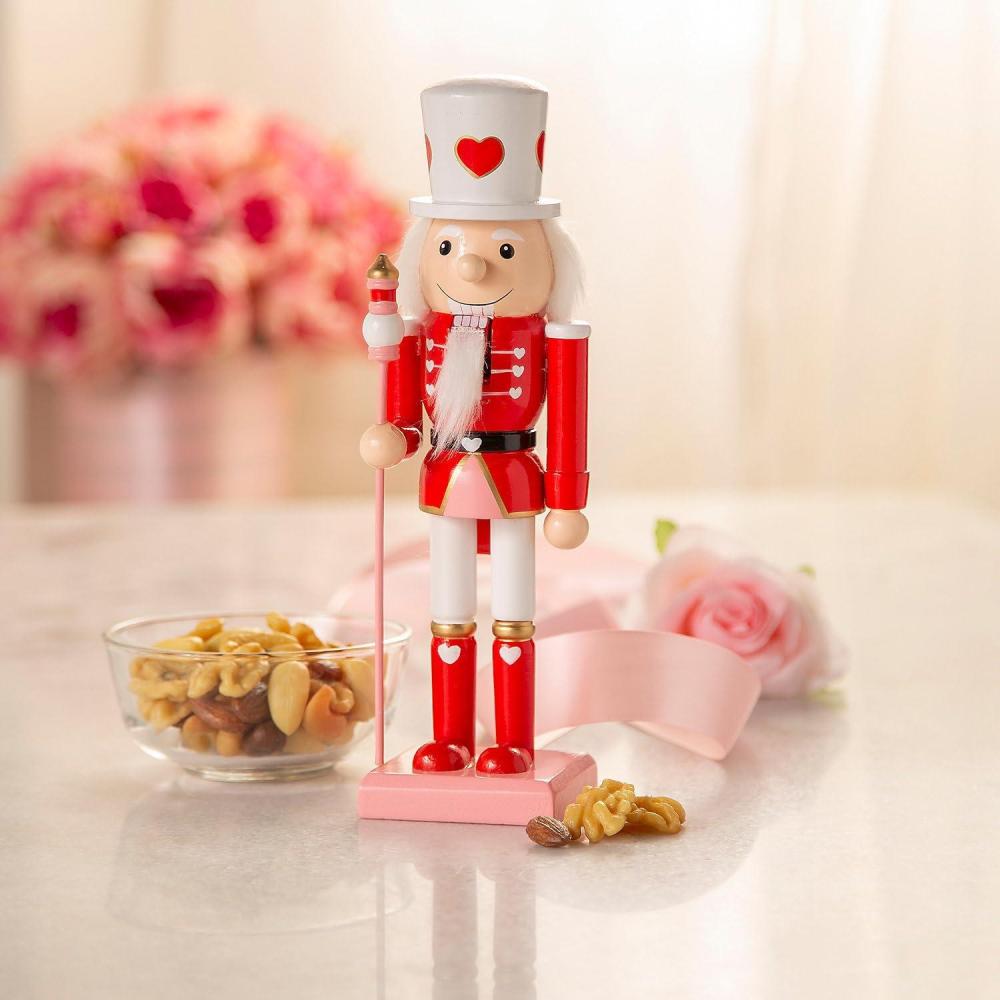 image:imageFun Express Valentines Day Nutcracker Red 10  Festive Christmas Dcor for Shelves and Tables