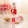Fun Express Valentine’s Day Nutcracker Red 10 – Festive Christmas Décor for Shelves and Tables