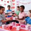 Fun Express Valentine Favor Boxes with Rope Handles – 36 Pc