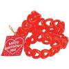Happy Valentine’s Day Red Heart Cut Out Stretchy Bracelets With To From Exchange Cards