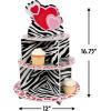 Fun Express Wild For You Cupcake Holder For Valentine’s Day – Party Supplies