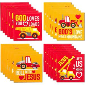 Religious Truck Valentine’s Day Sticker Exchange for 24