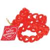 24 Count Happy Valentine’s Day Red Heart Cut Out Stretchy Bracelets With To From Exchange Cards