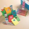 Fun Express Humankind & Diversity Paper Sticker Roll – Teacher Supplies Stickers for Kids Classroom – Valentine’s Day Party Favors – 100 Pieces