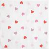 Fun Express 6 1/2″ Valentine Hearts Party Paper Luncheon Napkins – 16 Count