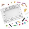 Fun Express Mini Picture Frames Classpack 30 Pieces – Small Frames for Crafts & DIY Valentines Day Craft Kit for Kids Classroom | Paper Picture Frames Set for Preschool Art Projects & Party Craft