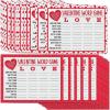 Fun Express Valentine Letter Word Game – Fun Interactive Word-Building Toy for Valentine’s Day Parties Classroom Activities & Family Fun – Engaging Educational Game – Red & White – 24 Pieces